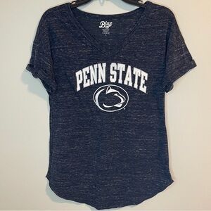 Blue 84 Penn State Navy V-Neck Short Sleeve Tee
